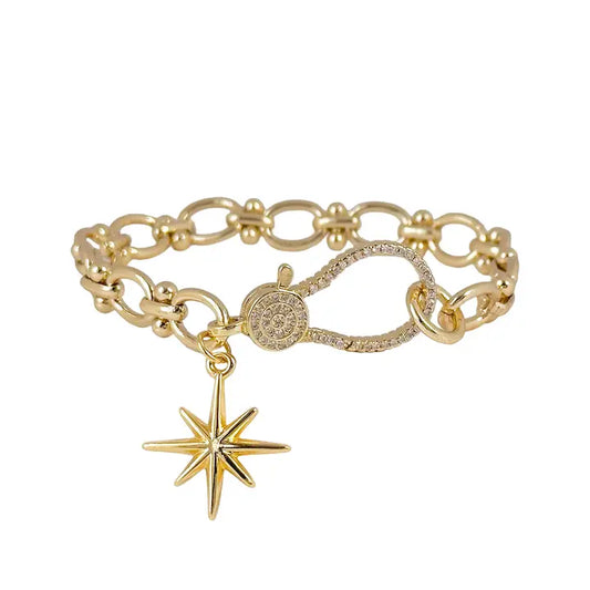 LOVE, LISA Chain Charm Bracelet - Luxe EQ