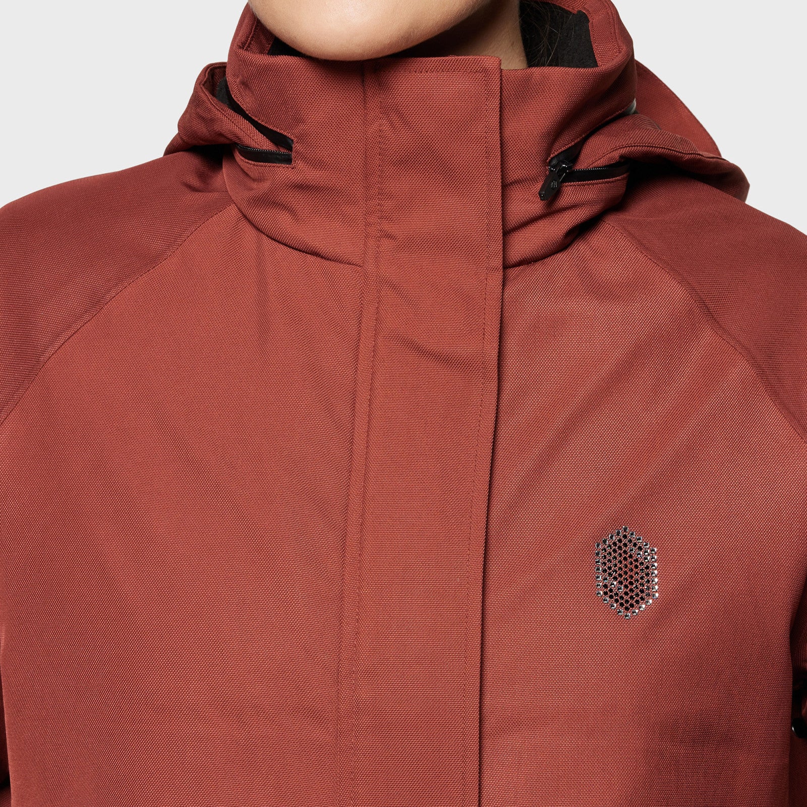 Samshield Lina Short Hooded Waterproof Coat FW25 - Luxe EQ