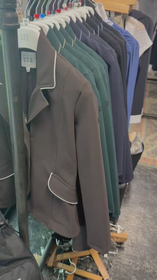 For Horses Cecelia Junior Show Jacket Custom with Piping