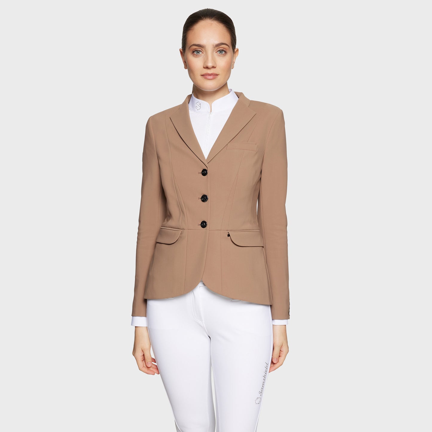 Samshield Victory Flower Crystal Tall Cropped Front Jacket