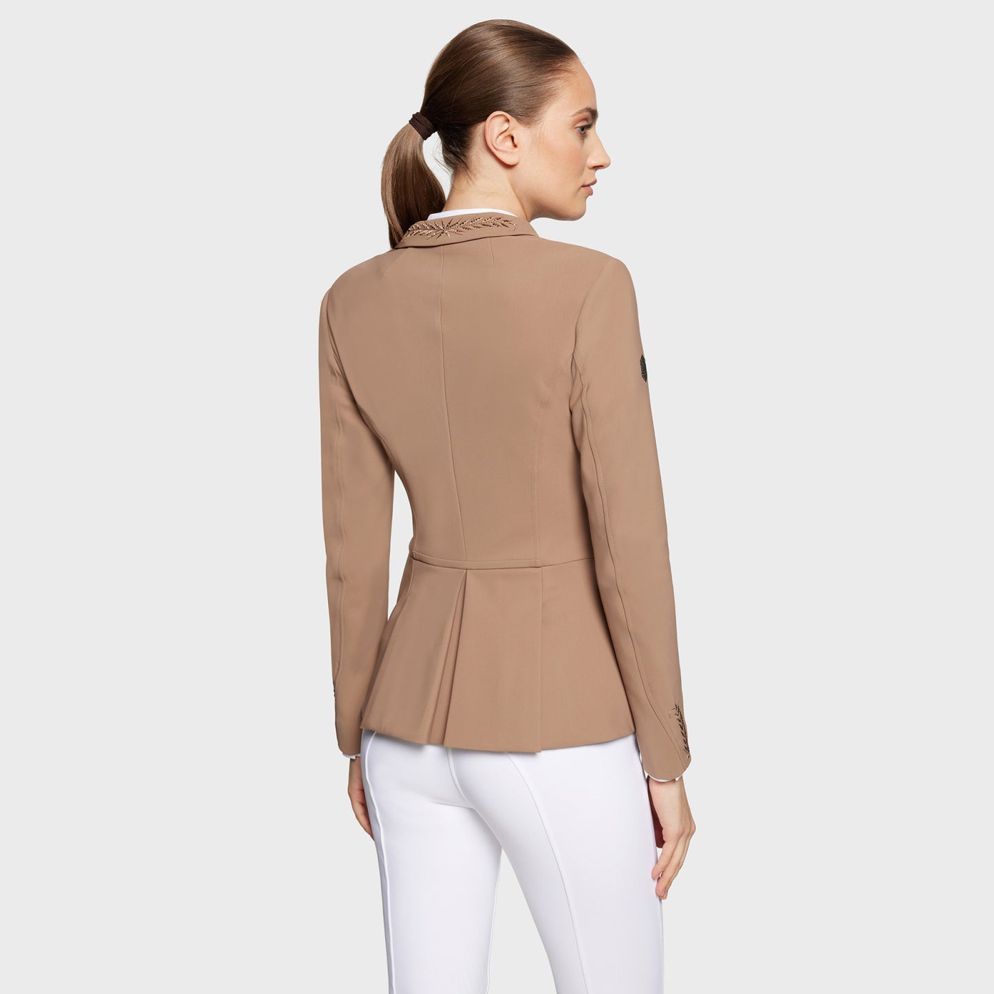 Samshield Victory Flower Crystal Tall Cropped Front Jacket