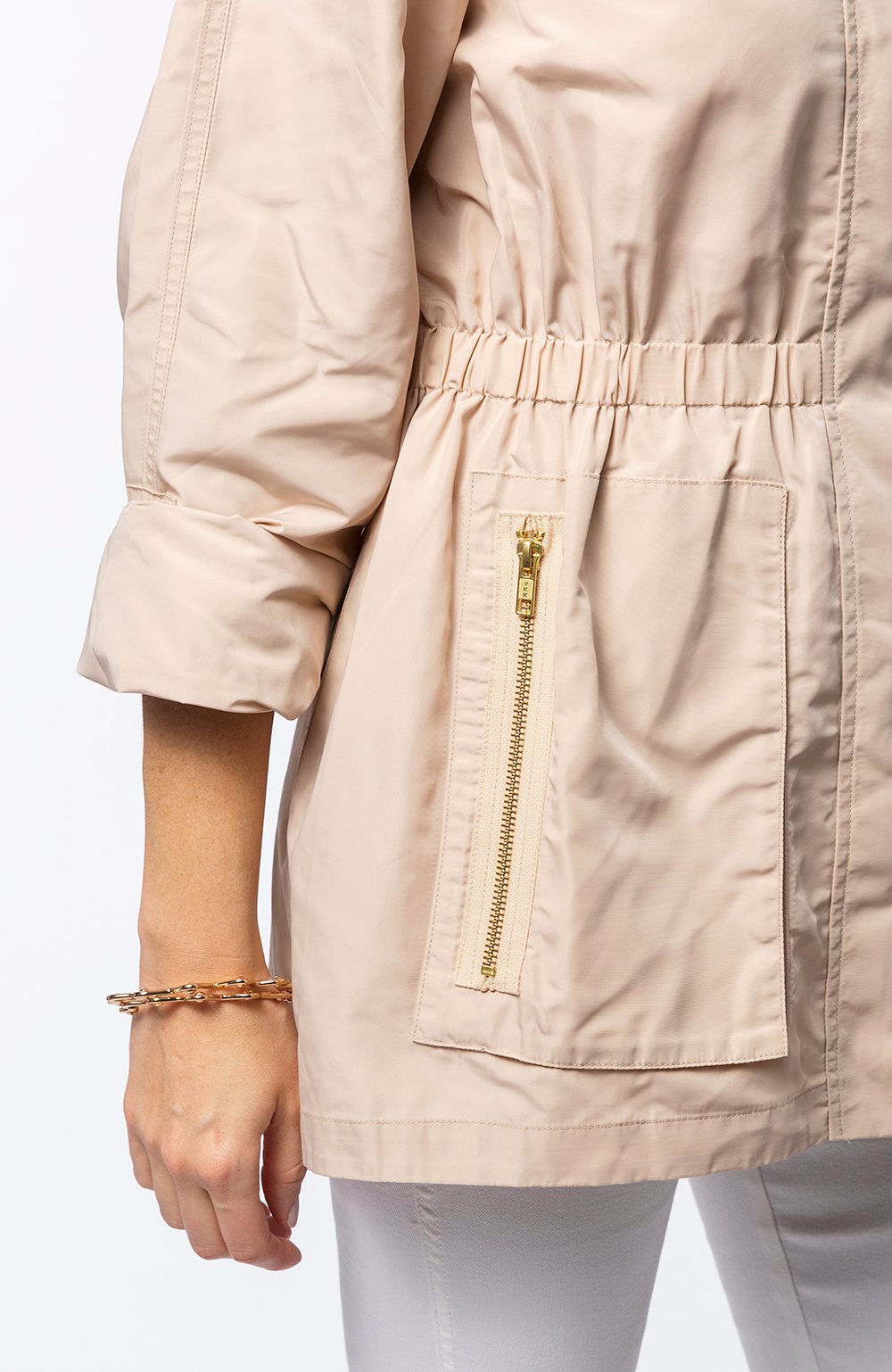 Tyler Bo Newport Rain Coat Straw - Luxe EQ