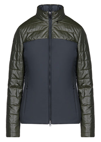 Cavalleria Toscana Hooded Jacket With Piquet Inserts FED070