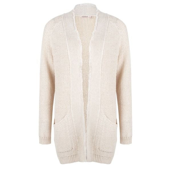 Esqualo Cardigan with a Raw Edges - Luxe EQ