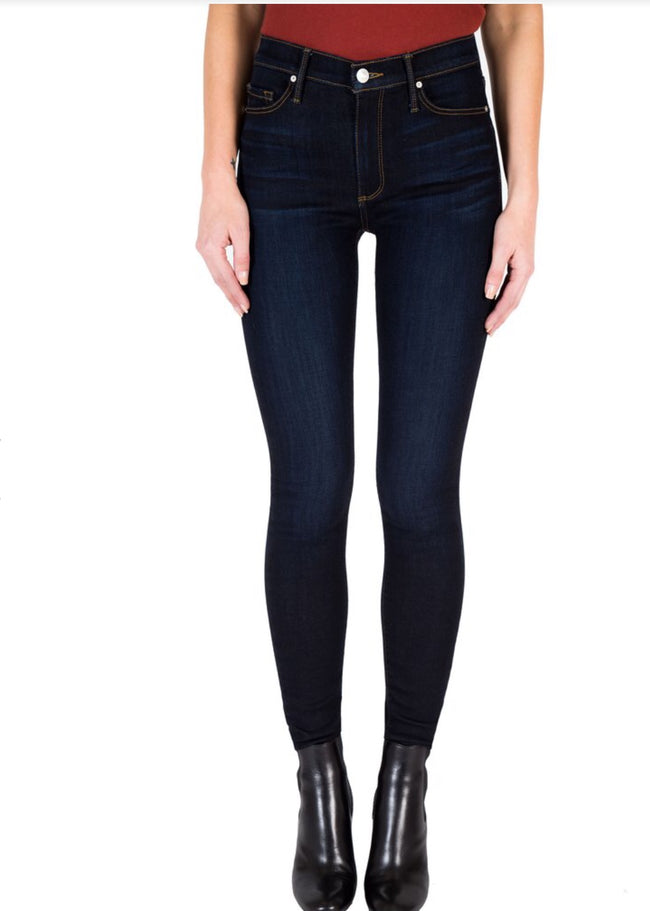 Black Orchid Denim Jude Mid Rise Skinny Basically Wash - Luxe EQ