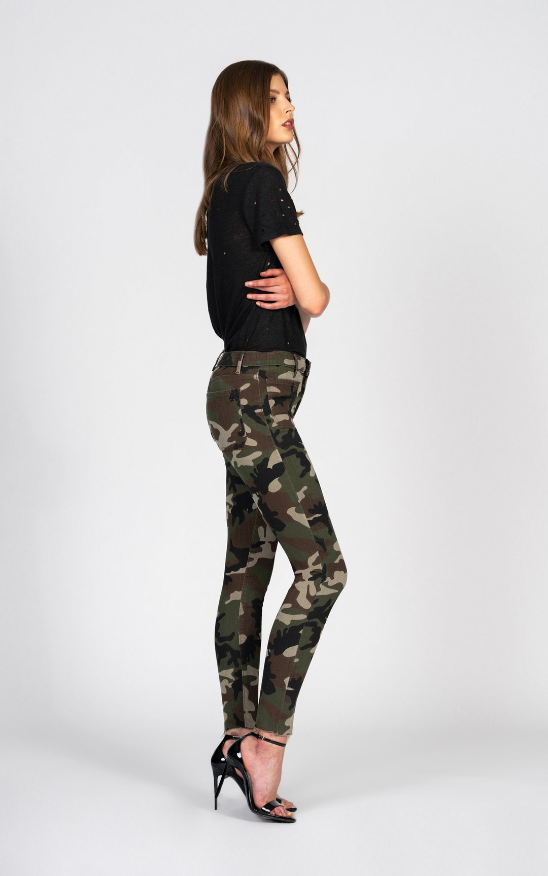 Black Orchid Ava Patch Pocket Camo - Luxe EQ
