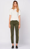 Black Orchid Denim Noel Military Jogger Army Green - Luxe EQ