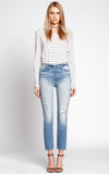 Black Orchid Denim Joan High Waisted Straight - Dune - Luxe EQ