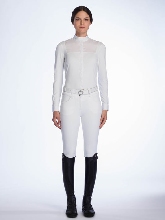 Cavalleria Toscana Mesh Long Sleeve With Bib - Luxe EQ