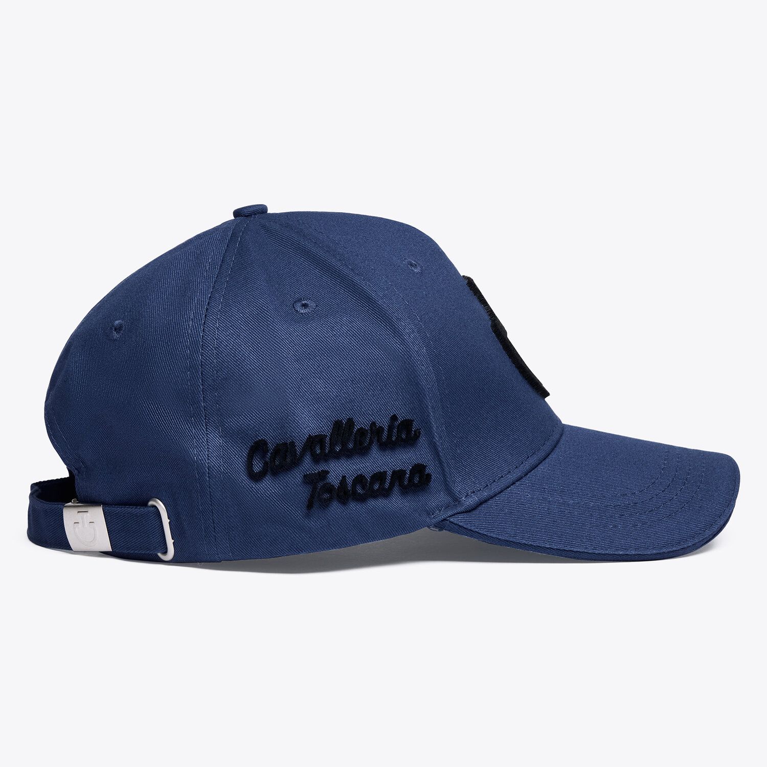 Cavalleria Toscana White Cotton Baseball Cap