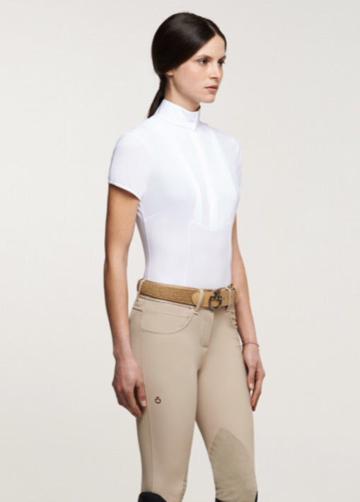 Cavalleria Toscana American Short Sleeve Shirt - Luxe EQ