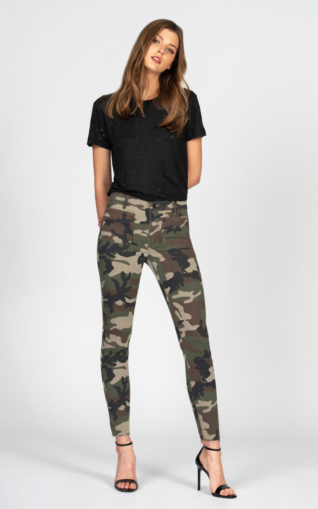 Black Orchid Ava Patch Pocket Camo - Luxe EQ