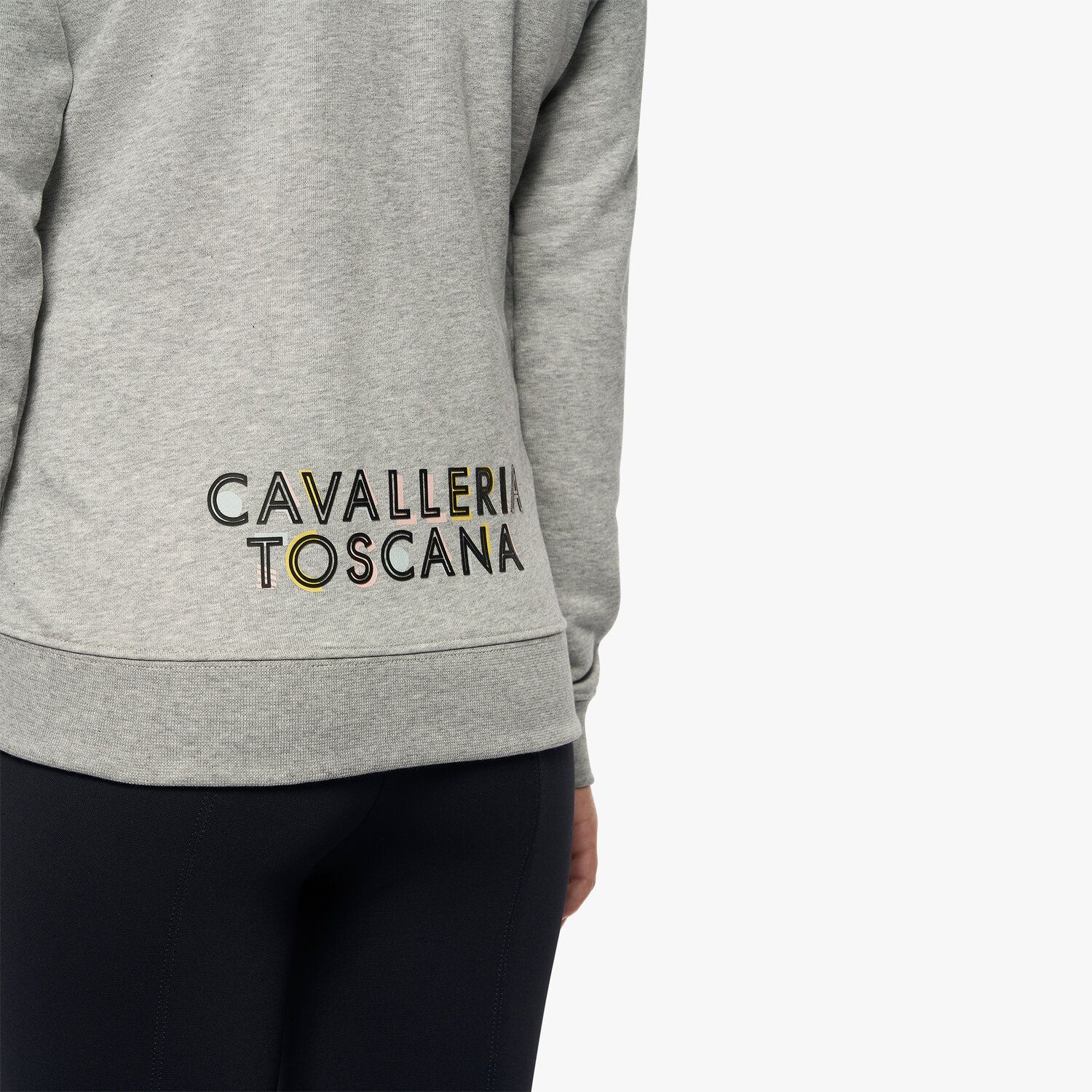 Cavalleria Toscana Girl's Cotton Sweatshirt