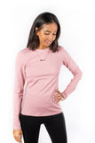 Hannah Childs Janelle Long Sleeve Mesh Tee - Luxe EQ