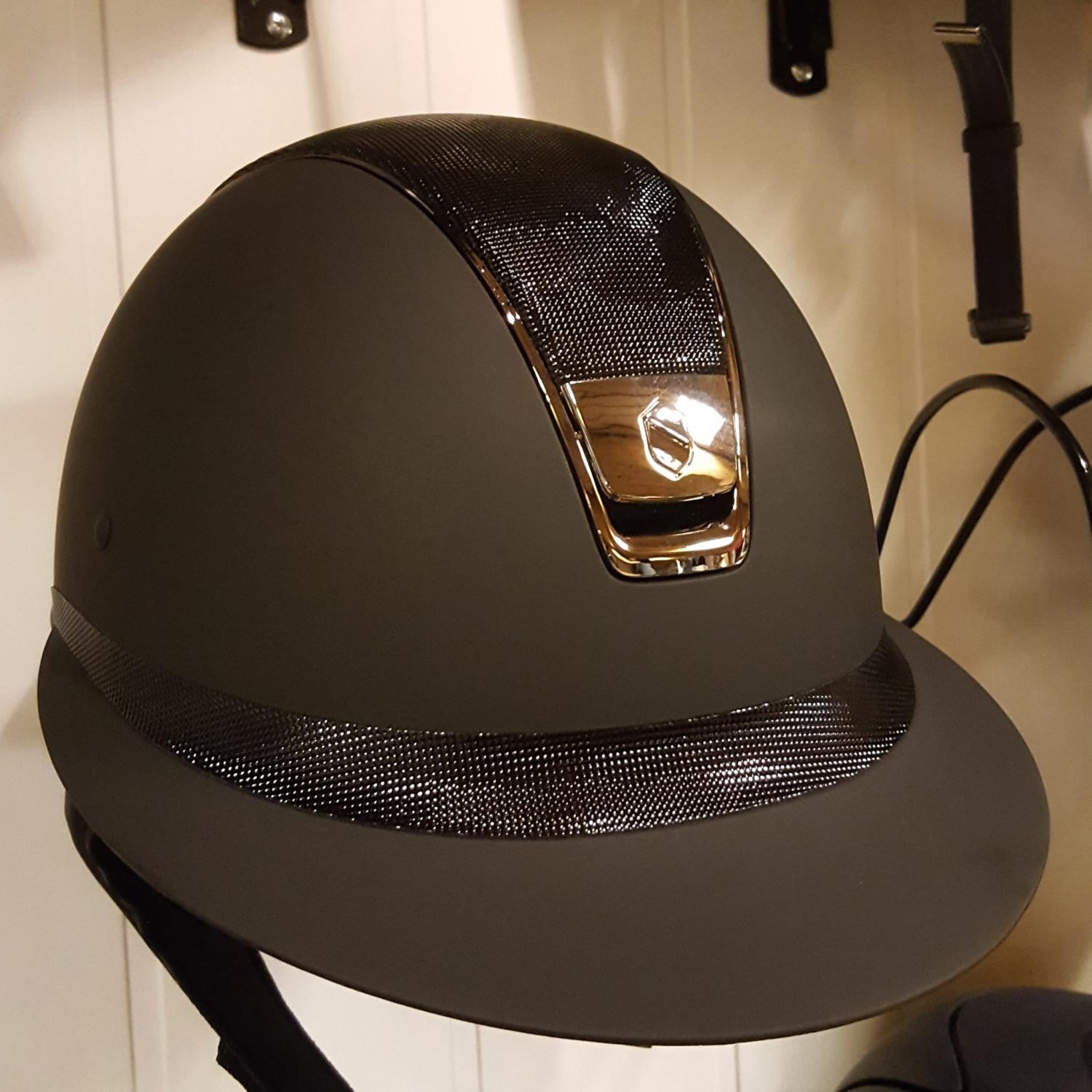 Samshield Miss Shield Helmet Shimmer Top Shadow Matte - Luxe EQ