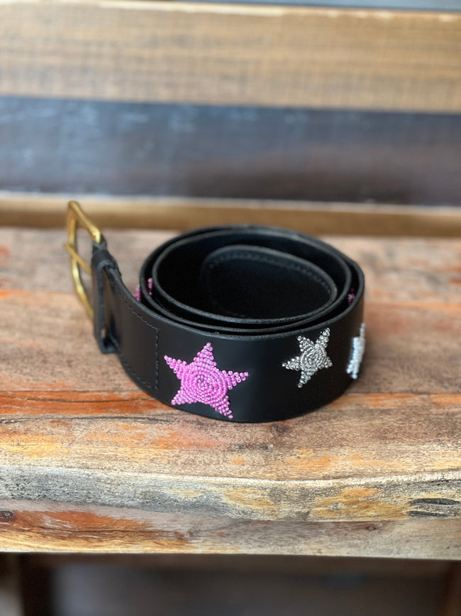 Luxe Stars, Suns and Cosmos Celestial Designs Wide Zinj Belts