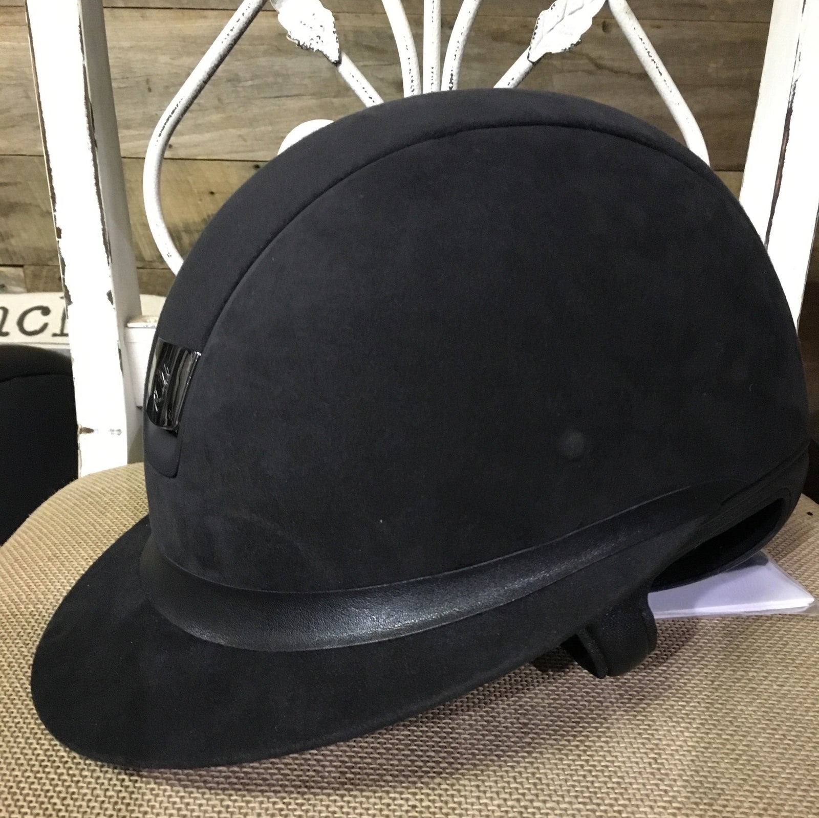 Samshield Miss Shield Helmet Premium Alcantara With Leather Band - Luxe EQ