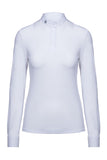 Cavalleria Toscana LS Shirt with Bib and Jacquard Back - Luxe EQ