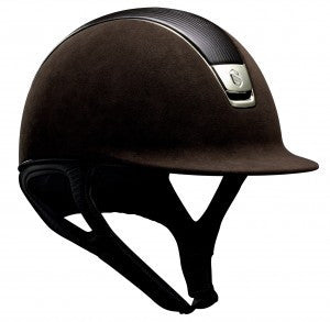 Samshield Helmet Premium Alcantara with Leather Top - Luxe EQ