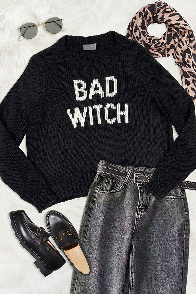 Wooden Ships Bad Witch Crew Sweater