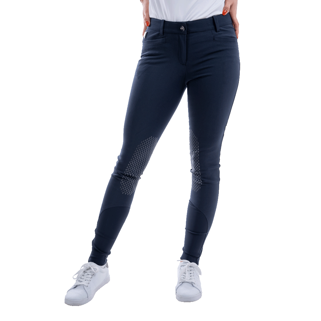 Equiline Women's Ash Knee Grip Breeches - Luxe EQ