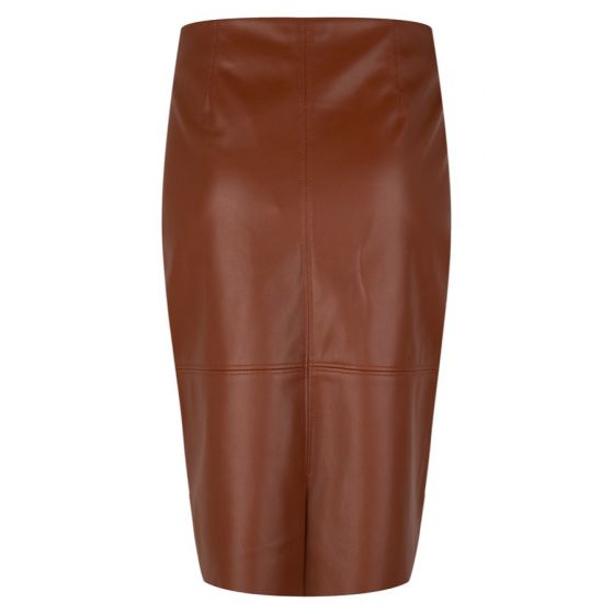 Esqualo PU leather look pencil Skirt