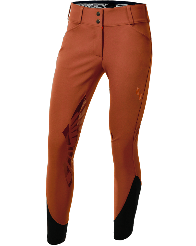 Struck Apparel Schooling Breeches 50 series Rust - Luxe EQ