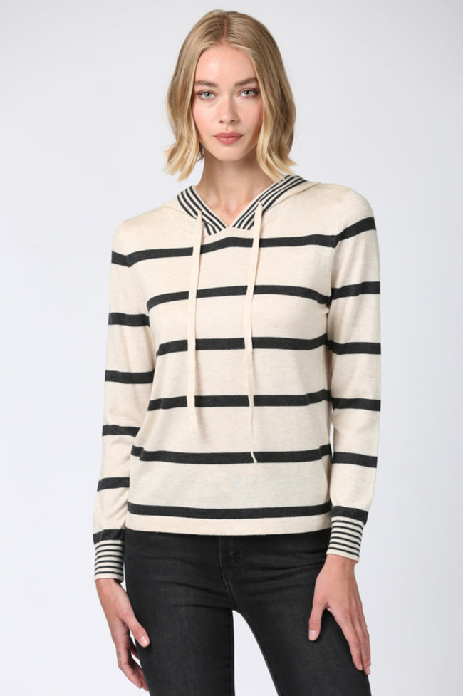 Fate Easy Striped Hoodie
