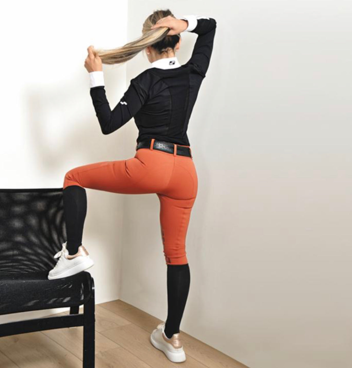 Struck Apparel Schooling Breeches 50 series Rust - Luxe EQ