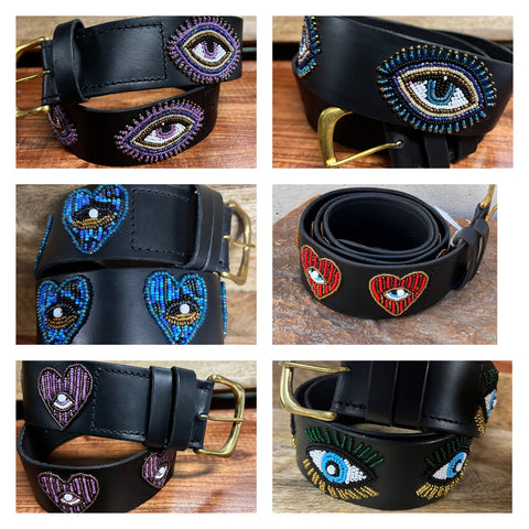 Luxe Lucky Insects Wide Zinj Belt