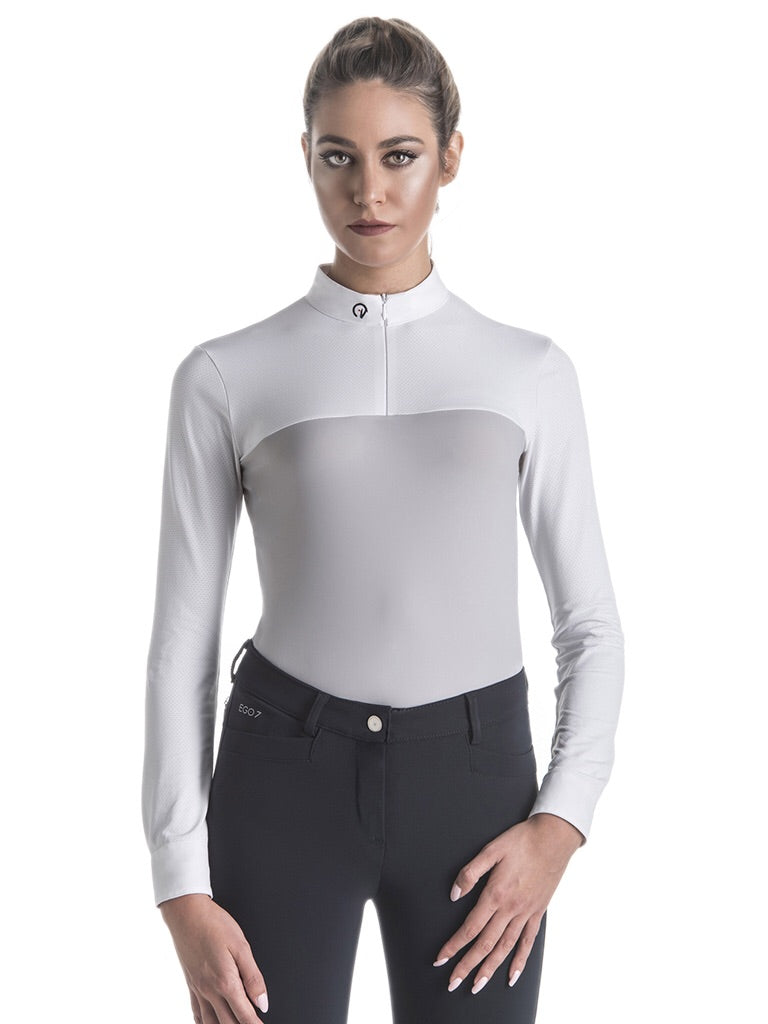 Ego 7 Lace Polo Shirt Long Sleeve - Luxe EQ