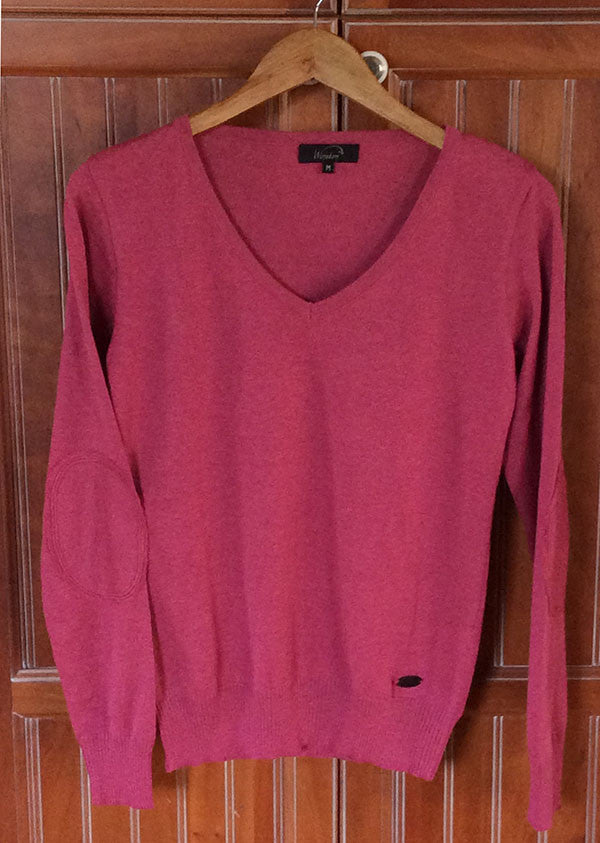 Winston Equestrian Milan  V-neck Sweater - Luxe EQ