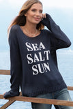 Wooden Ships Women's Sea Salt Sun Crew Cotton