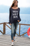 Wooden Ships Women's Sea Salt Sun Crew Cotton